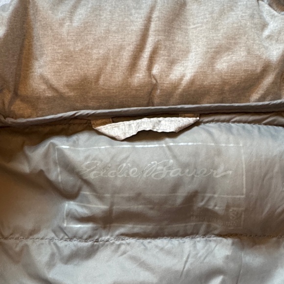 Light Silver Quilted Puffer Jacket - Picture 2 of 5